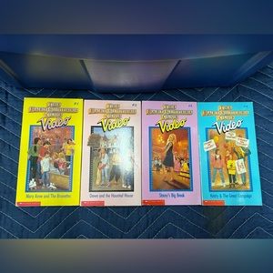 Vintage Set of The Babysitter’s Club Videos 1-4 on VHS.